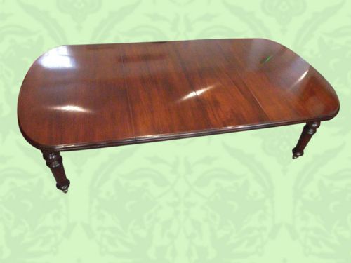 Antique Victorian Mahogany Extending Dining Table