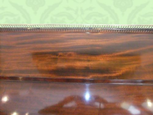 fig 1. Regency mahogany cylinder roll-top desk