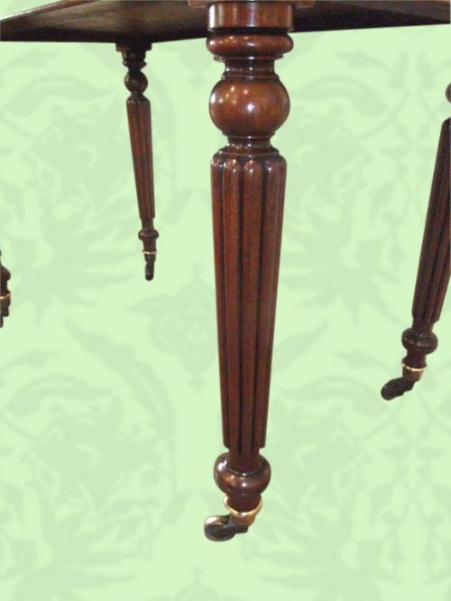 fig 2. Victorian mahogany side-table in the manner of Gillow
