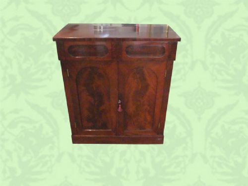 William IV Mahogany Side-cabinet Chiffonier Sideboard
