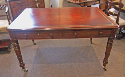 William IV Mahogany Partners Writing Table