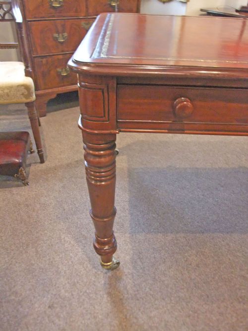 fig 1. William IV mahogany partners writing table