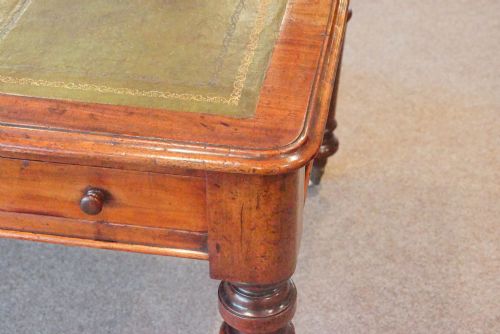 fig 1. Victorian mahogany partners writing desk