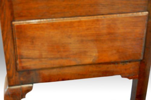 fig 2. Georgian oak cabriole legged dresser base