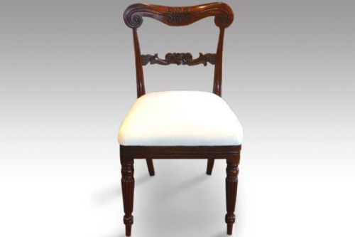 fig 2. William IV set of 6 rosewood dining chairs