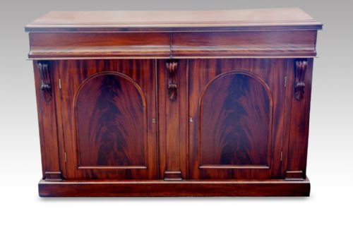 Victorian Mahogany Chiffonier Sideboard