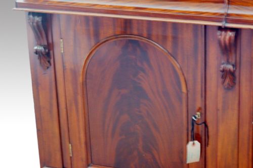 fig 1. Victorian mahogany chiffonier sideboard