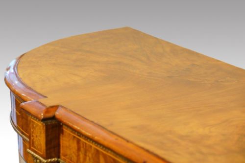 fig 4. Victorian inlaid walnut credenza