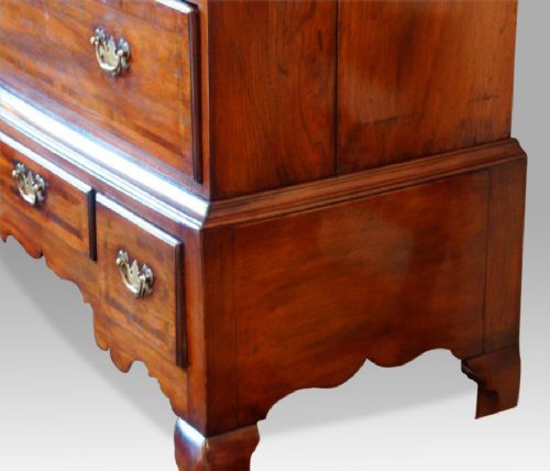 fig 1. George III chestnut chest on stand