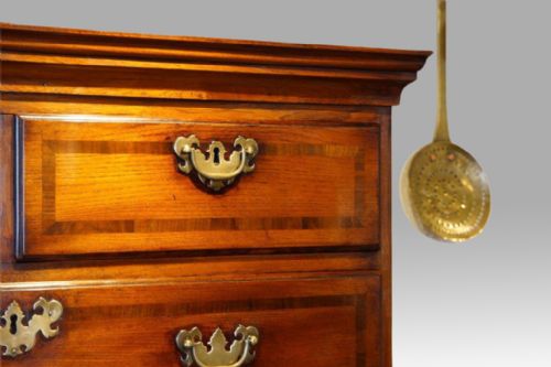 fig 3. George III chestnut chest on stand