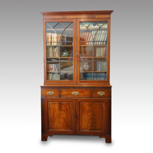 George III Mahogany Library Bookcase