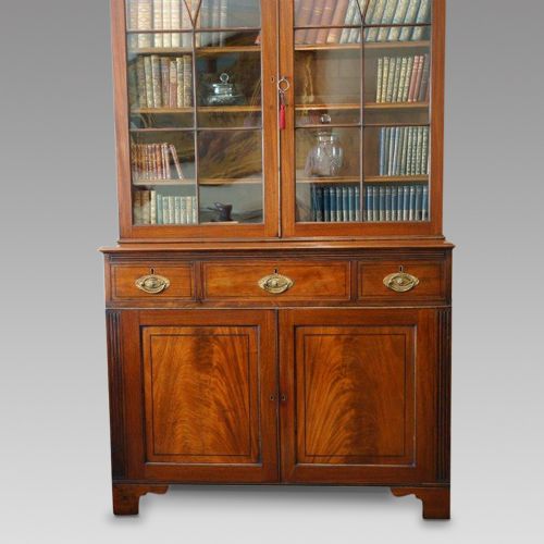 fig 2. George III mahogany library bookcase