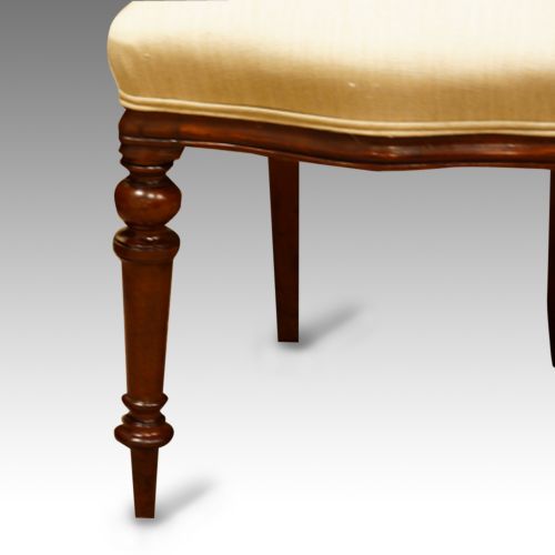 fig 2. Set of 6 Victorian balloon back dining chairs