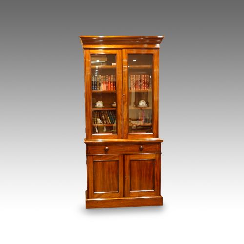 Superb Victorian Mahogany Bookcase