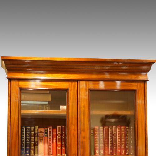 fig 2. Superb Victorian mahogany bookcase