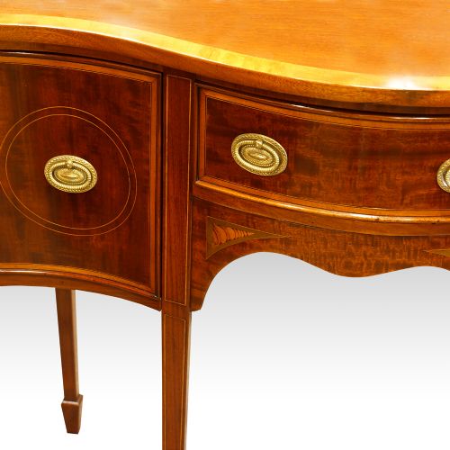 fig 2. Edwardian inlaid small sideboard