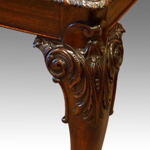 fig 2. Edwardian mahogany claw and ball extending dining table
