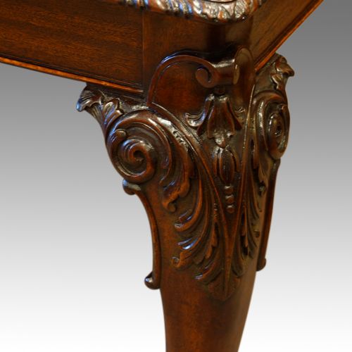 fig 3. Edwardian mahogany claw and ball extending dining table