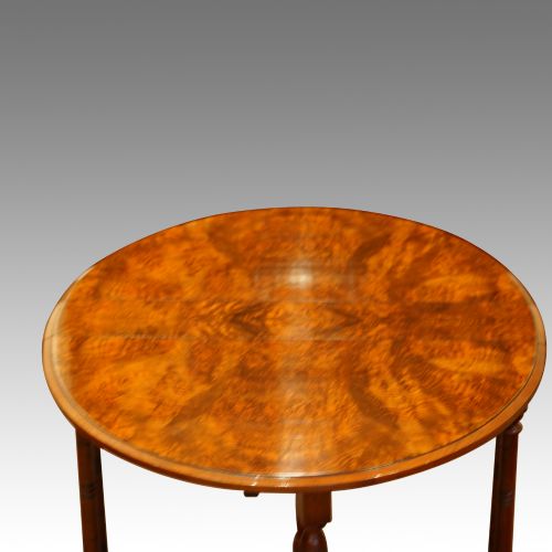 fig 2. Victorian burr walnut small Sutherland table