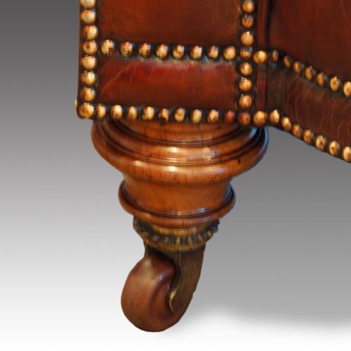 fig 2. Victorian walnut Chesterfield sofa