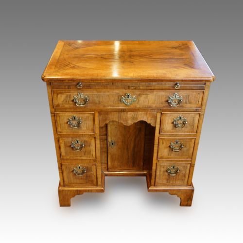 Edwardian Walnut Knee-hole Chest