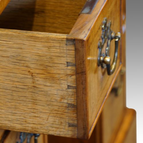 fig 2. Edwardian walnut knee-hole chest
