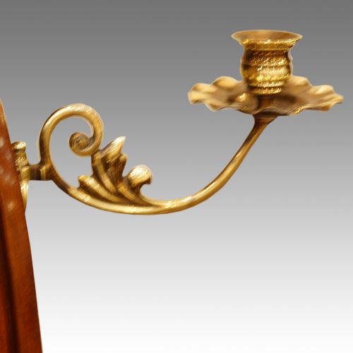 fig 2. Magnificent Victorian mahogany cheval mirror