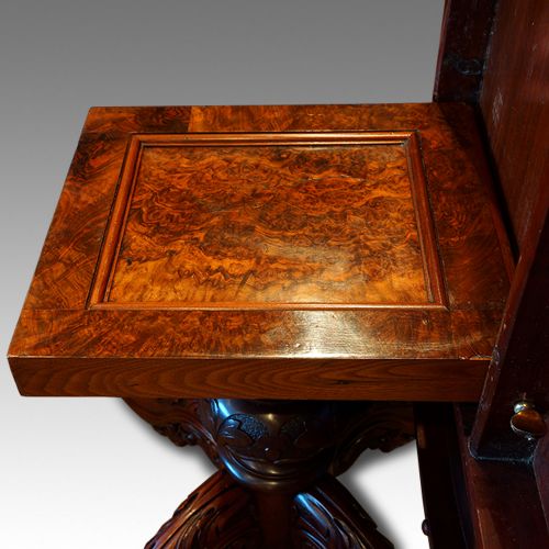 fig 2. Victorian large oval walnut dining table