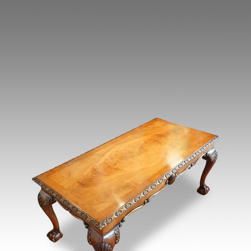 fig 3. 1930's Walnut coffee table in the Queen Anne style
