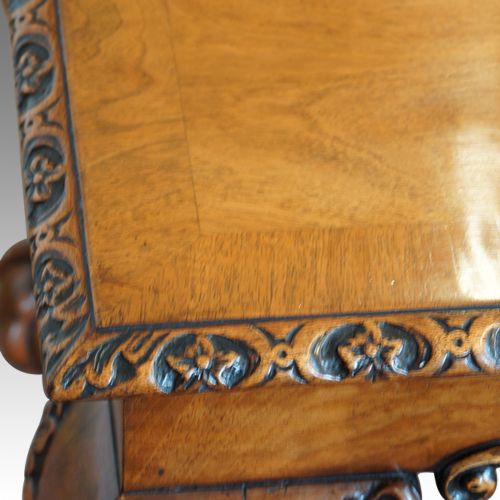 fig 4. 1930's Walnut coffee table in the Queen Anne style
