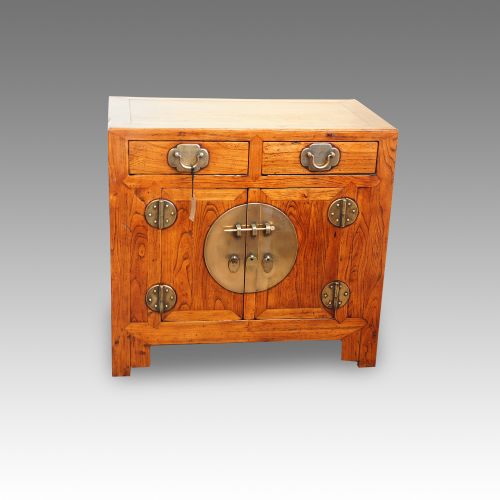 Antique Chinese Elm Sideboard