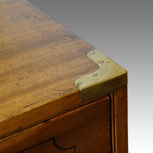 fig 3. Regency Camphorwood secretaire military chest