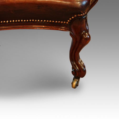 fig 3. Victorian rosewood chaise lounge