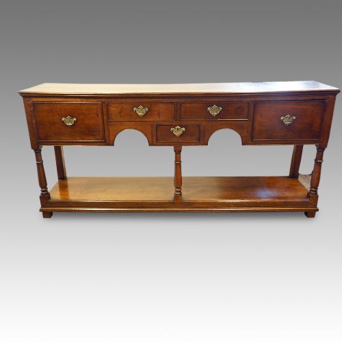 Large Georgian Oak Pot-board Dresser