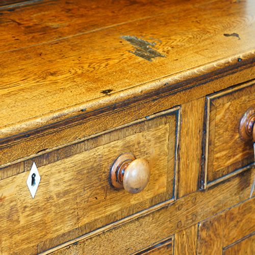 fig 2. Antique oak dresser