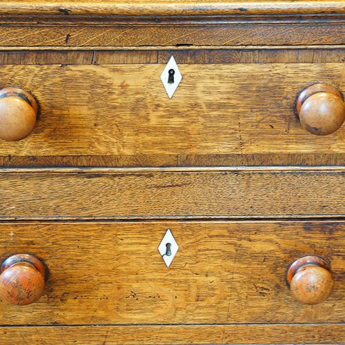 fig 3. Antique oak dresser