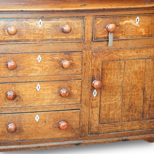 fig 4. Antique oak dresser