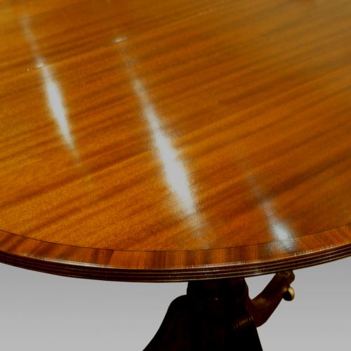fig 1. 12 seat mahogany 3 pillar dining table