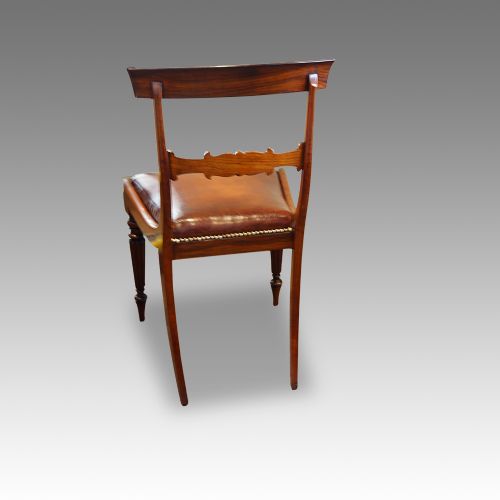 fig 2. Set of 8 William IV rosewood dining chairs