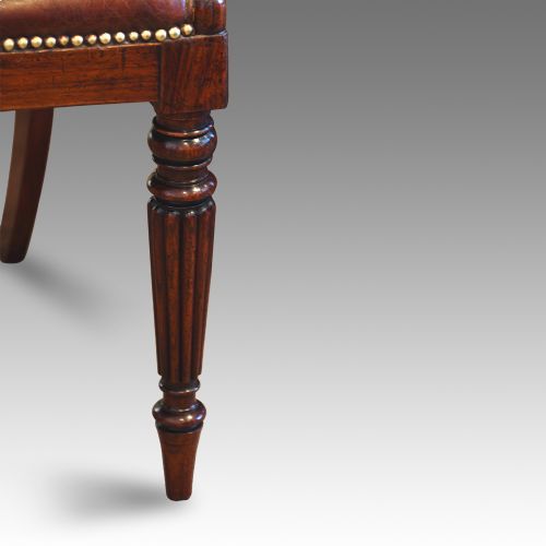 fig 3. Set of 8 William IV rosewood dining chairs
