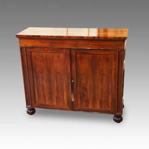 fig 2. William IV rosewood sidecabinet