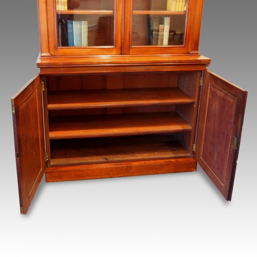 fig 2. Victorian mahogany library bookcase