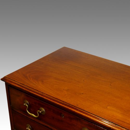 fig 1. Edwardian small mahogany chest