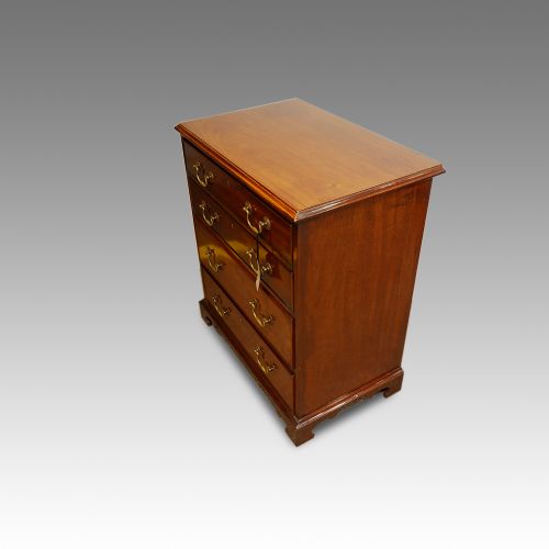 fig 2. Edwardian small mahogany chest