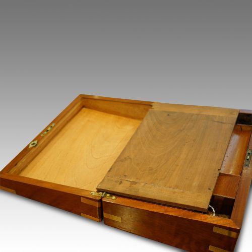 fig 1. Victorian mahogany writing slope
