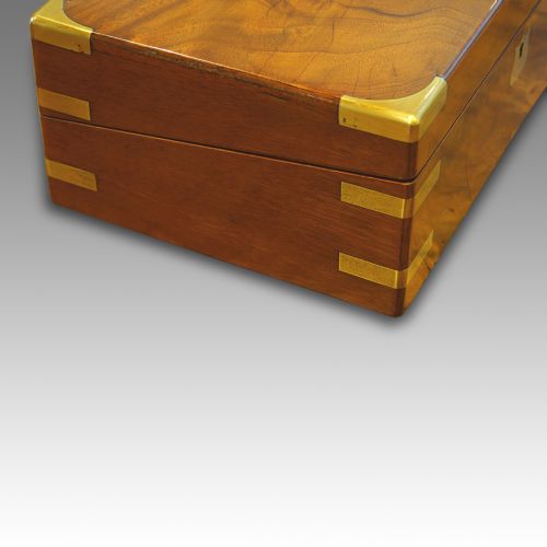 fig 2. Victorian mahogany writing slope