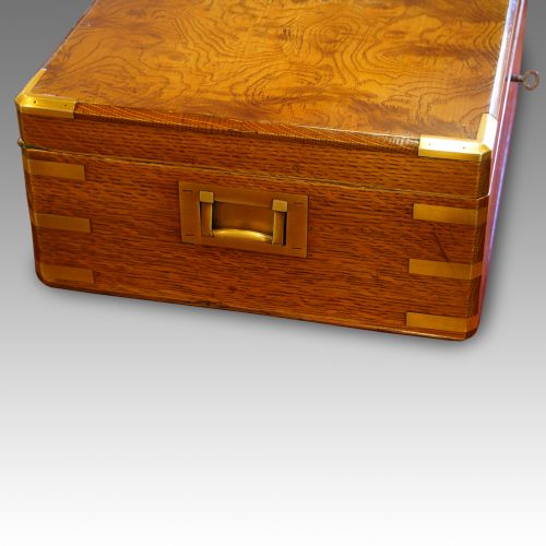 fig 2. Victorian oak document box