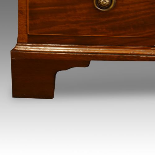fig 1. Small Edwardian mahogany chest