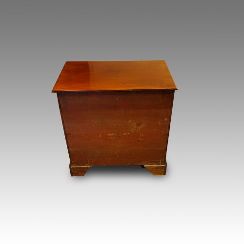 fig 2. Small Edwardian mahogany chest