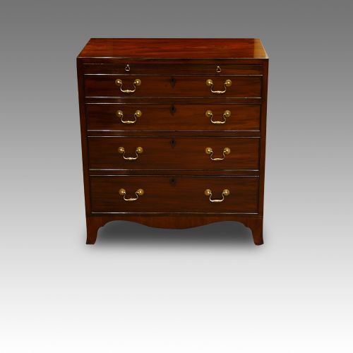 Small Edwardian Brushing Slide Chest